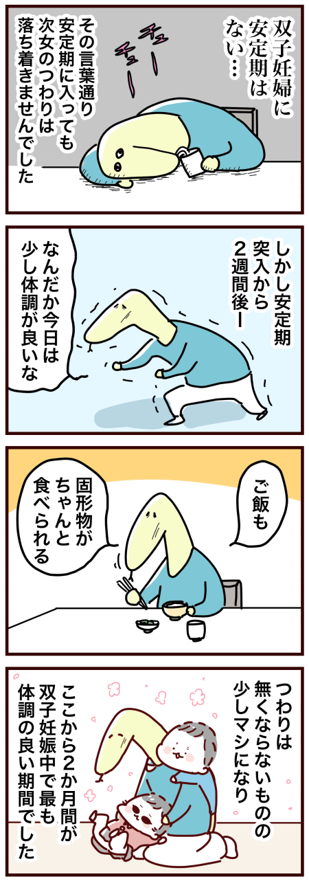 ちょっとだけ穏やかな日々 双子妊娠記録23 おばバカ日誌 Powered By ライブドアブログ