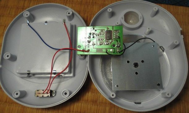 電池式のセンサーライトを改造 Obakano Agakiのblog