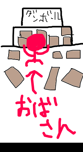 ダンボールおばさん