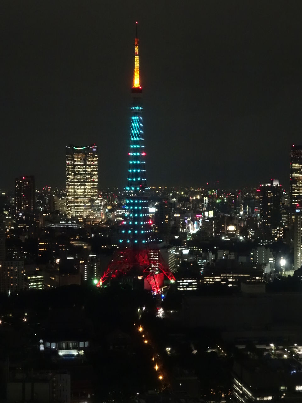 世界貿易センタービルからの東京タワーと夜景 おばっちのブログ