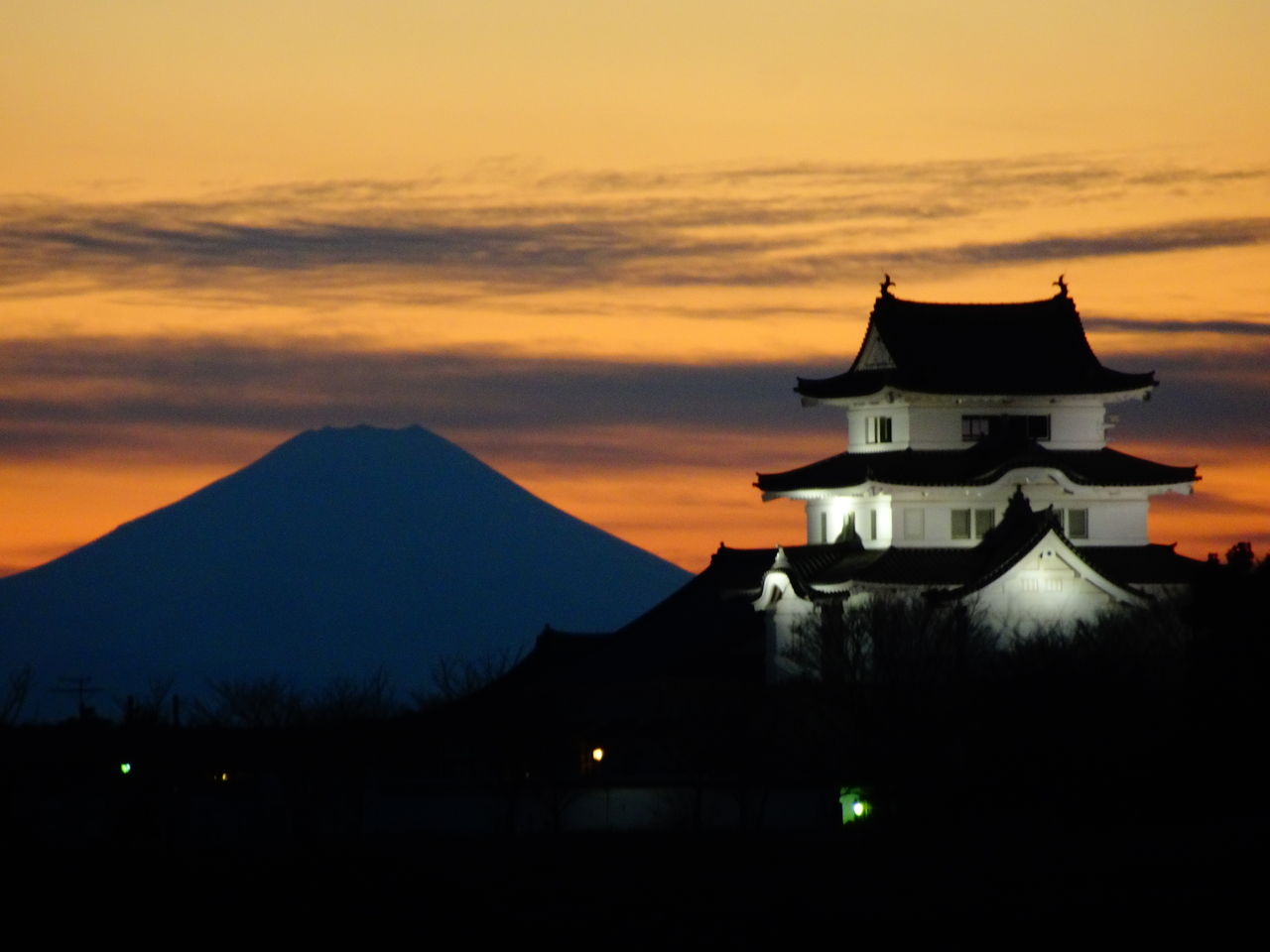 関東の富士見百景にされている 関宿城 おばっちのブログ 関東の富士見百景にされている 関宿城 おばっちのブログ