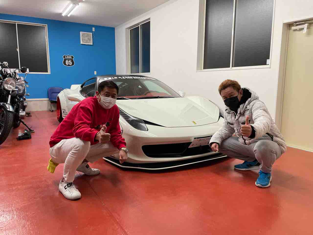 Lb Works 458イタリア納車ありがとうございました Obuchi Motors Blog
