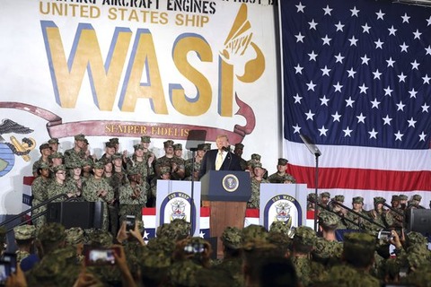 【韓国の反応】トランプ、横須賀米軍基地で「日本海」と言う→韓国炎上