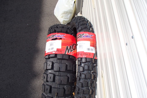 モトズ RallZ 前後 エンデューロ アドベンチャー オフロードタイヤ