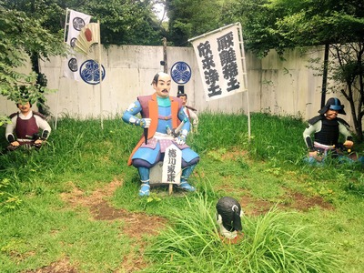 徳川家康コンクリート像