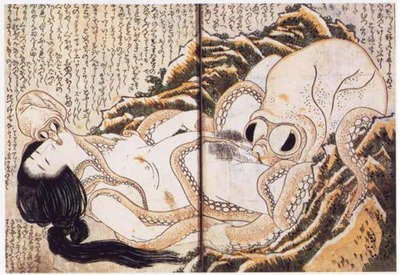 蛸と海女