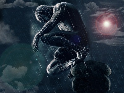 黒スパイダーマン