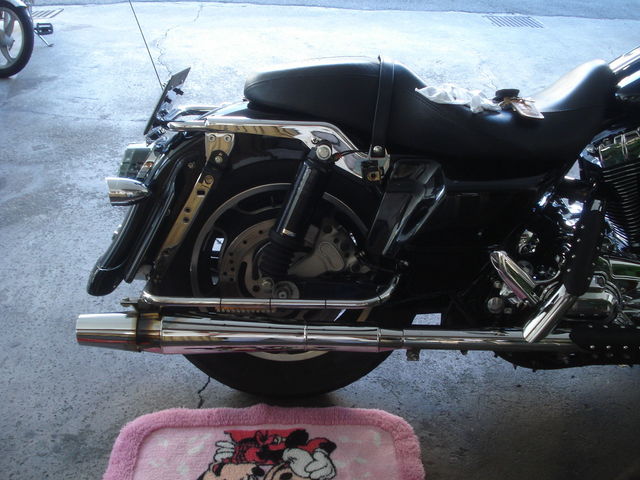 サンダーヘッダーマフラー　FXD2001年で使用　傷スレ有り サンダーヘッダーマフラー FXD2001年で使用 傷スレ有り ダイナ