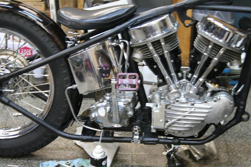 キックペダル ショベル外し シカゴモーターサイクルサプライ ショベル 
