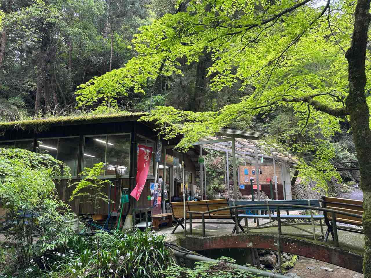 権現 山 そうめん 流し