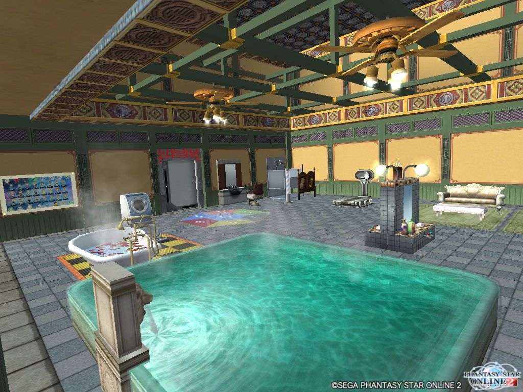 マイルームｂ Pso2チーム ぐるぐる温泉 お茶犬みどりのブログ