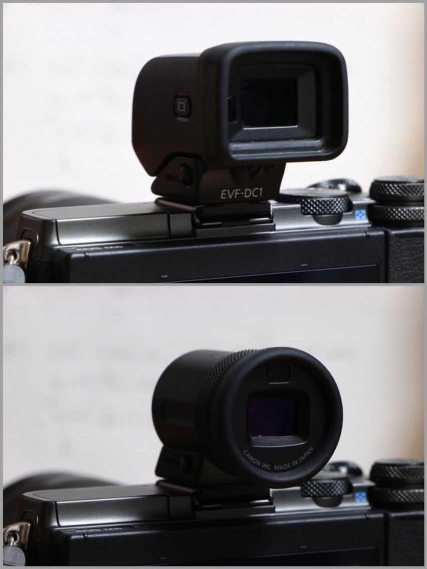 品質のいい Canon EVF-DC2 電子ビューファインダー ブラック