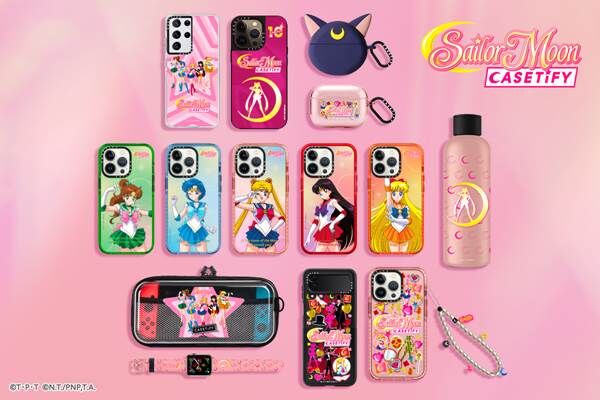 CASETiFYが『美少女戦士セーラームーン』と初コラボ。スマホケースやAirPodsケースなどのコレクションが登場 落穂log CASETiFY セーラームーン AirPods Proケース ルナ