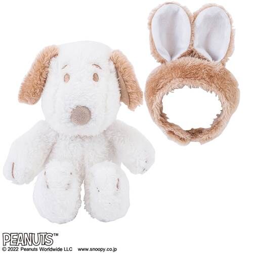 大きいスヌーピー　ぬいぐるみ　ミニポーチ付き 大きいスヌーピー ぬいぐるみ ミニポーチ付き ▷ローソン、HMV