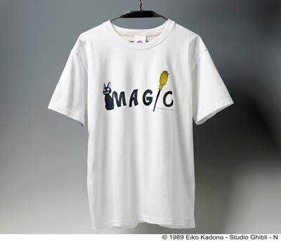 a-魔女の宅急便 Tシャツ 魔女の黒猫
