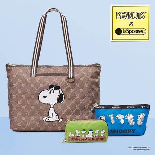 N Y発バッグブランド レスポートサック から Peanuts とのコラボ第二弾が登場 落穂log