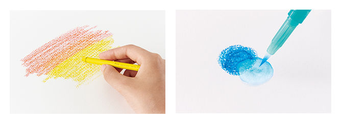 水溶けすると水彩画のように仕上がる色鉛筆 水彩スティック がぺんてるから発売 落穂log