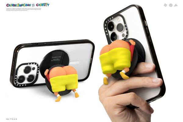 クレヨンしんちゃん CASETiFY スマホグリップ CASETiFYからクレヨンしんちゃんとのコラボコレクションが登場