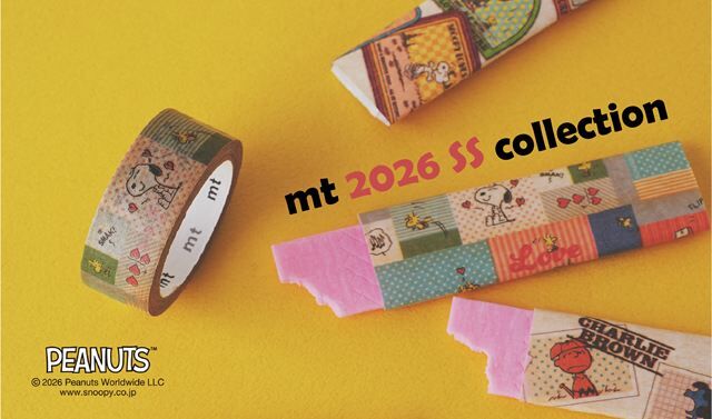 マスキングテープブランド「mt」から2026年夏のコレクションが登場