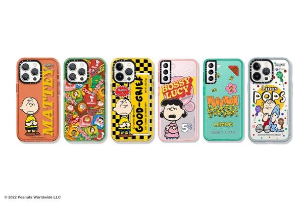 casetify スヌーピーセット PeanutsとCASETiFYが初のコラボ。スヌーピーたちのスマホケース