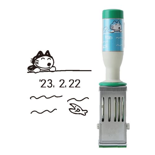 郵便局のネットショップにロングセラー絵本「11ぴきのねこ」の日付印が