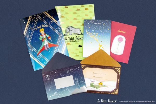 小説『星の王子さま』の箔押し文具が箔押しブランド『ROKKAKU