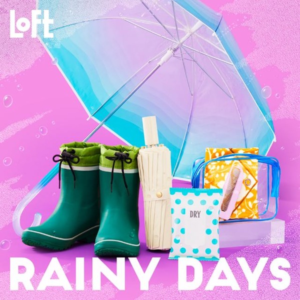 ロフトでレイングッズを集めた「RAINY DAYS 2026」が開催。機能と
