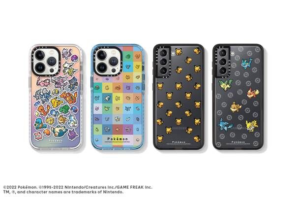 CASETiFYからピクセルアートで描かれたポケモンのスマホケースが登場