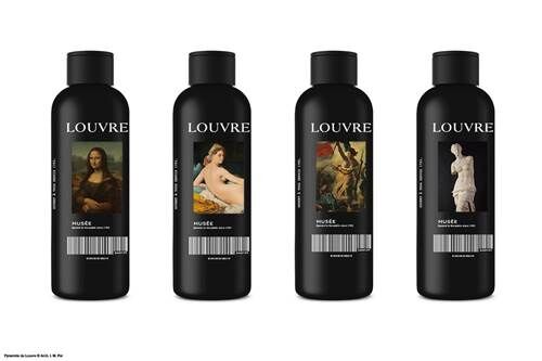 a-Louvre Stainless Steel Water Bottle