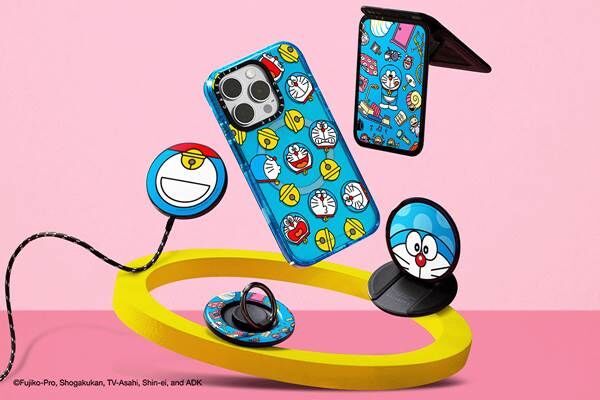 CASETiFYとドラえもんが初コラボ。スマホケースなどテックアクセサリー