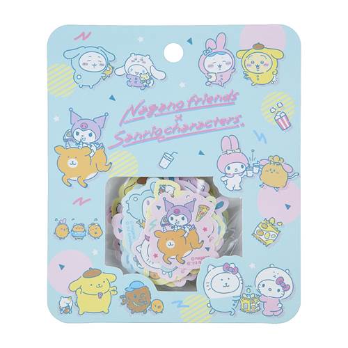 ちいかわたちがサンリオのキャラクターたちと“パーリナイ”！「ナガノ