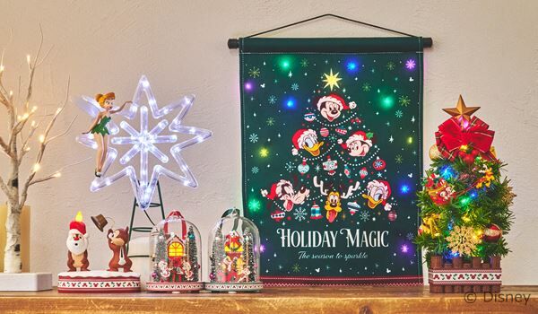 ディズニーストアに2025年のホリデーシーズンを彩る新コレクションが