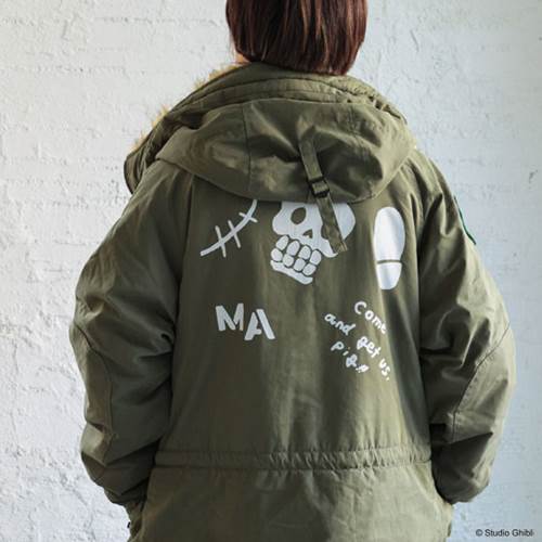 ジブリ作品のアメカジブランドGBLから魔女の宅急便のMA-1と紅の