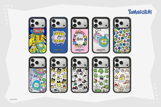 CASETiFYから「たまごっち」とのコラボコレクションが登場