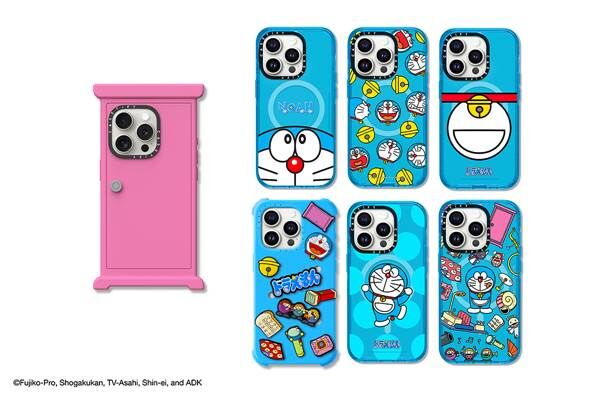 CASETiFYとドラえもんが初コラボ。スマホケースなどテックアクセサリー