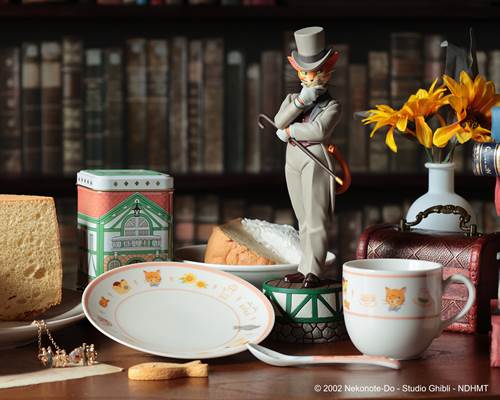 スタジオジブリ作品「猫の恩返し」のグッズがどんぐり共和国に登場