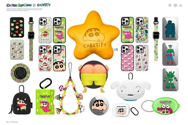 CASETiFYからクレヨンしんちゃんとのコラボコレクションが登場
