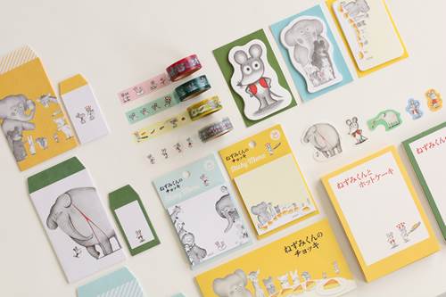 人気絵本 ねずみくんのチョッキ の文具シリーズが学研ステイフルより登場 落穂log