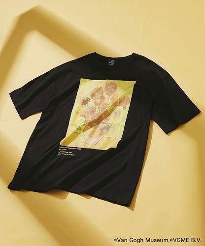 A-Sunflowers BIG Tシャツ 黒