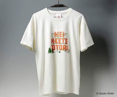 a-となりのトトロ Tシャツ 初めての出会い