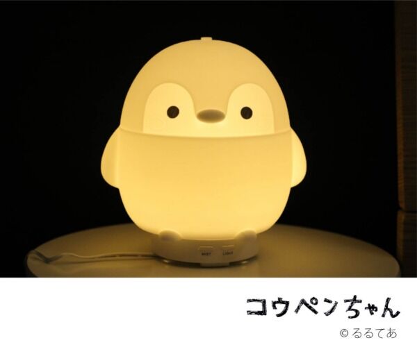 うるおってえら～い！ コウペンちゃんのルームライト加湿器が登場 
