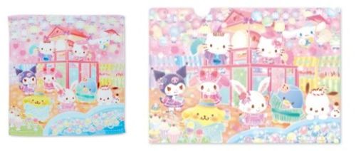 夏ぴゅーろグッズ ハンドタオル A4ファイル