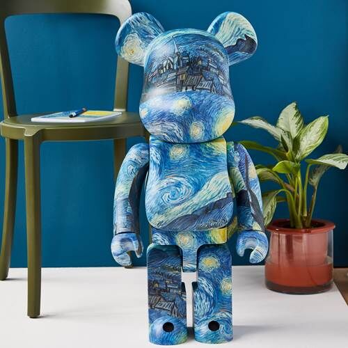 Be Rbrick ベアブリック にゴッホ 星月夜 Ver が登場 Moma Design Storeにて販売 落穂log