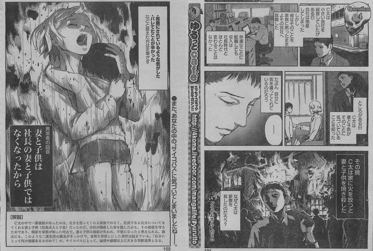 サイコパス診断の漫画おもしれえwwwwwwwwwwww おちんぽみるく速報 サイコパス診断の漫画おもしれえwwwwwwwwwwww おちんぽみるく速報