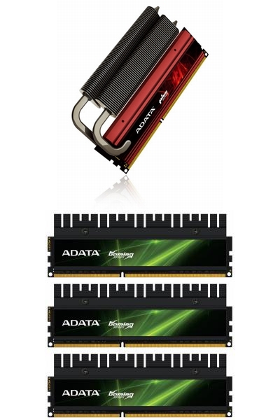 ADATAよりX58チップセット向けのハイエンドDDR3-2000G & DDR3-1866+