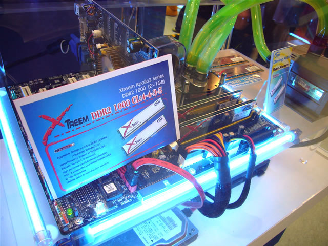 Computex Taipei 2006 メモリ編 Akibaオーバークロックcafe
