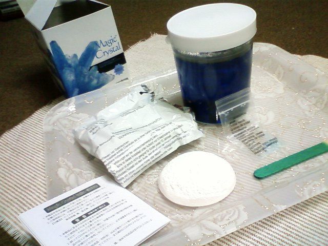 第1日目 マジッククリスタルを育てるよーー 小高千早の毎日生ハム