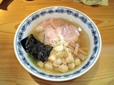 一本気 支那そば塩+比内地鶏のつみれ