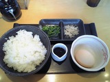 むさし坊@東川口 卵かけご飯