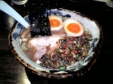 渦 醤油煮干しらぁめん